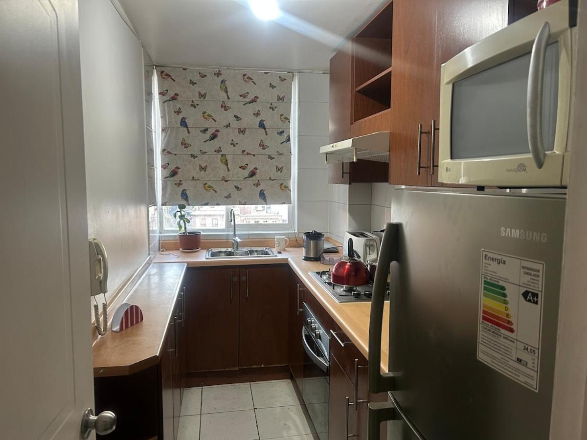 Apartamento Departamento A Pasos De Estacion De Metro Tren Parque Bustamante
