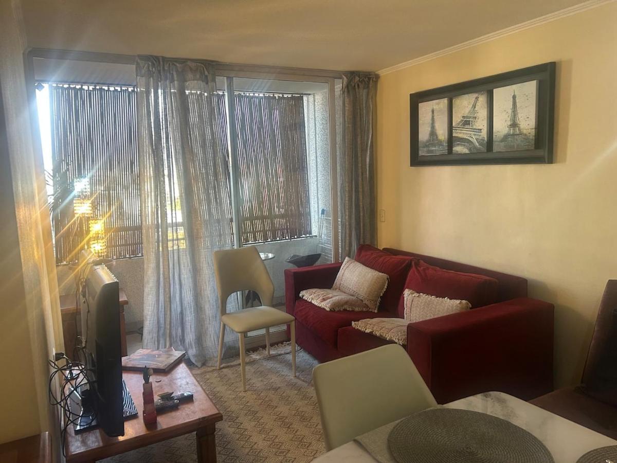 Apartamento Departamento A Pasos De Estacion De Metro Tren Parque Bustamante *