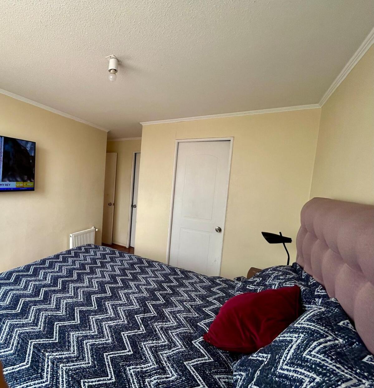 Apartamento Departamento A Pasos De Estacion De Metro Tren Parque Bustamante Santiago